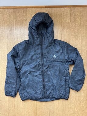 Nike ACG Men's Therma-Fit ADV Men’s Black Pebbled Jacket